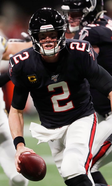 QB Ryan spends night under heavy pressure in Falcons’ loss